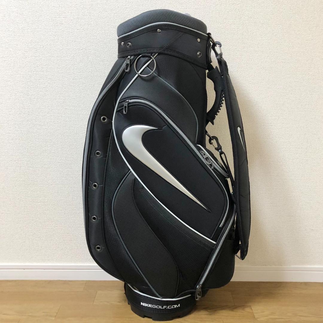 【美品・希少】 NIKE ナイキ ゴルフ キャディバッグ 6分割 カート型