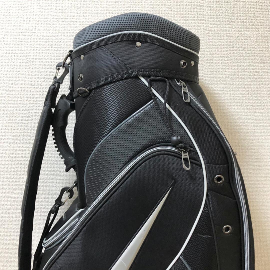 【美品・希少】 NIKE ナイキ ゴルフ キャディバッグ 6分割 カート型