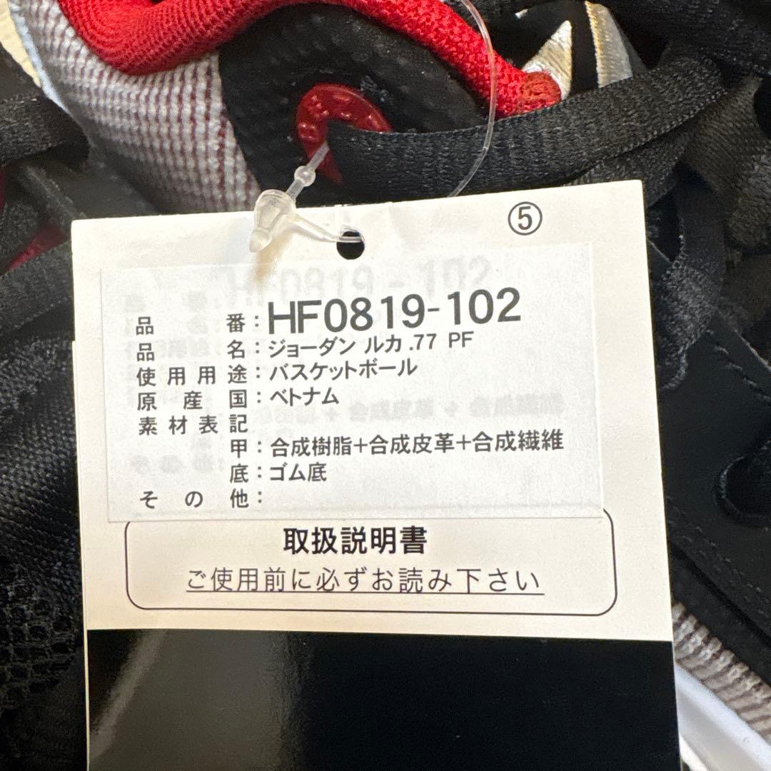Nike バスケットシューズ HP9819-102 ブラック/レッド