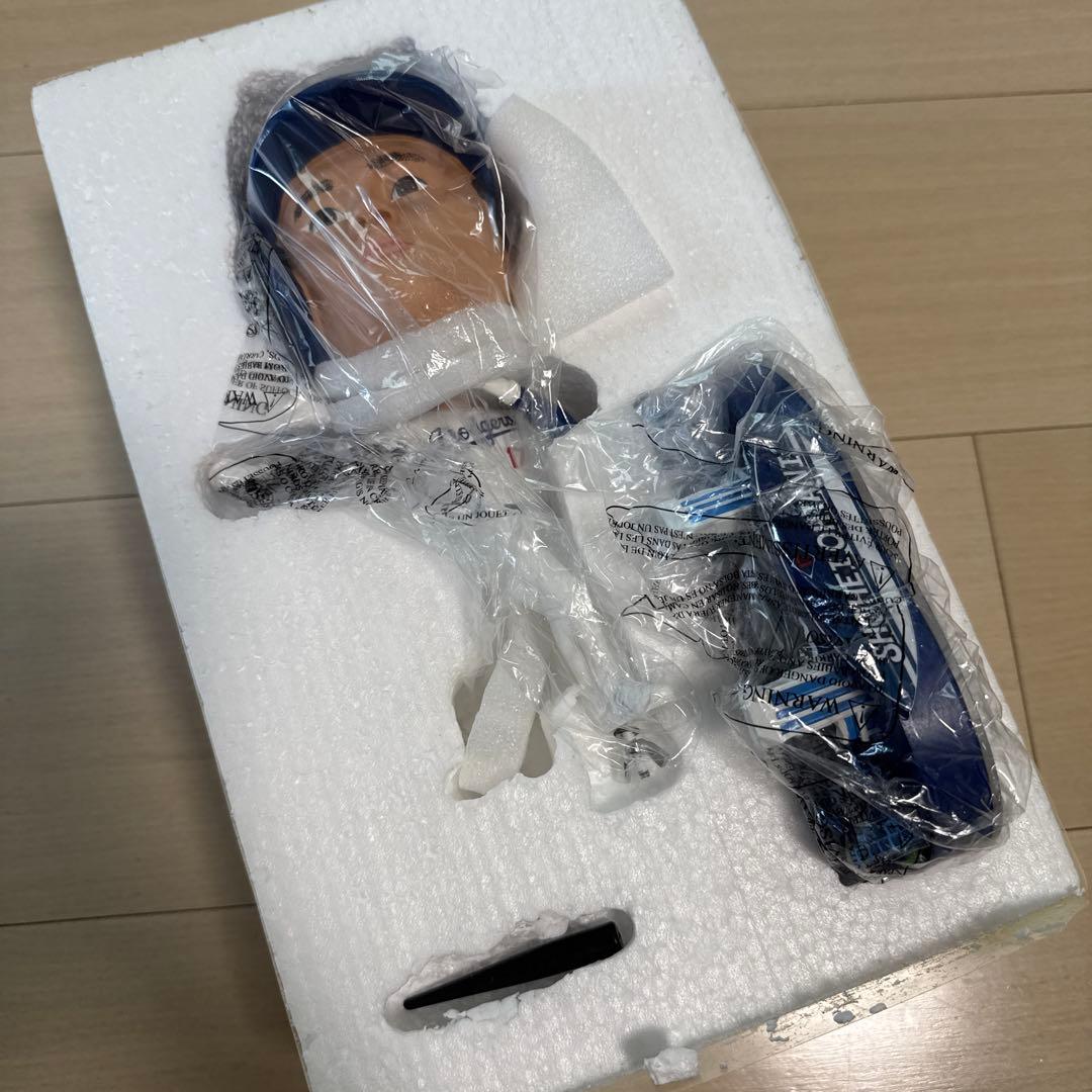 【非売品】大谷翔平 ボブルヘッド、記念Tシャツ XLサイズ