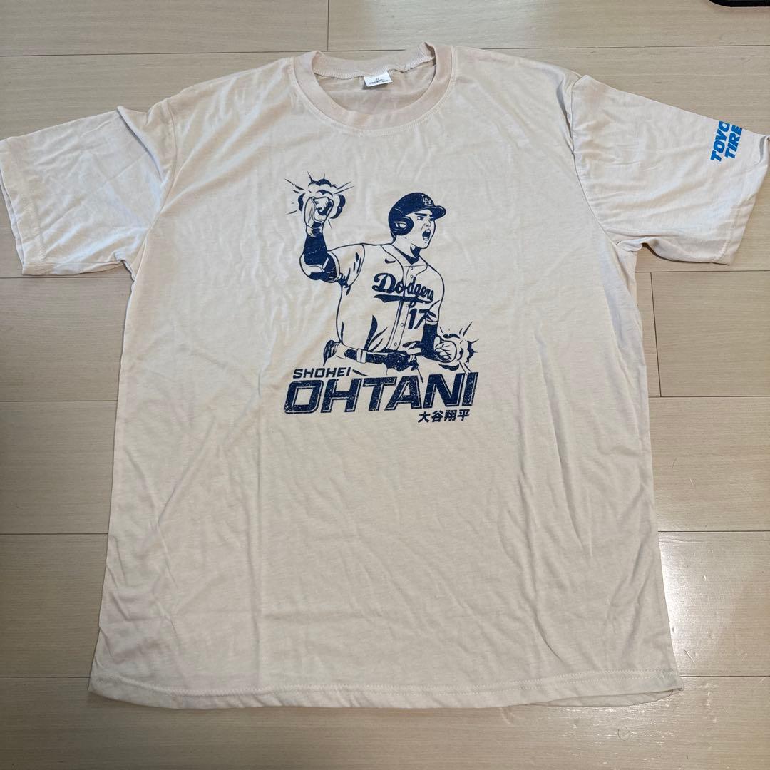【非売品】大谷翔平 ボブルヘッド、記念Tシャツ XLサイズ