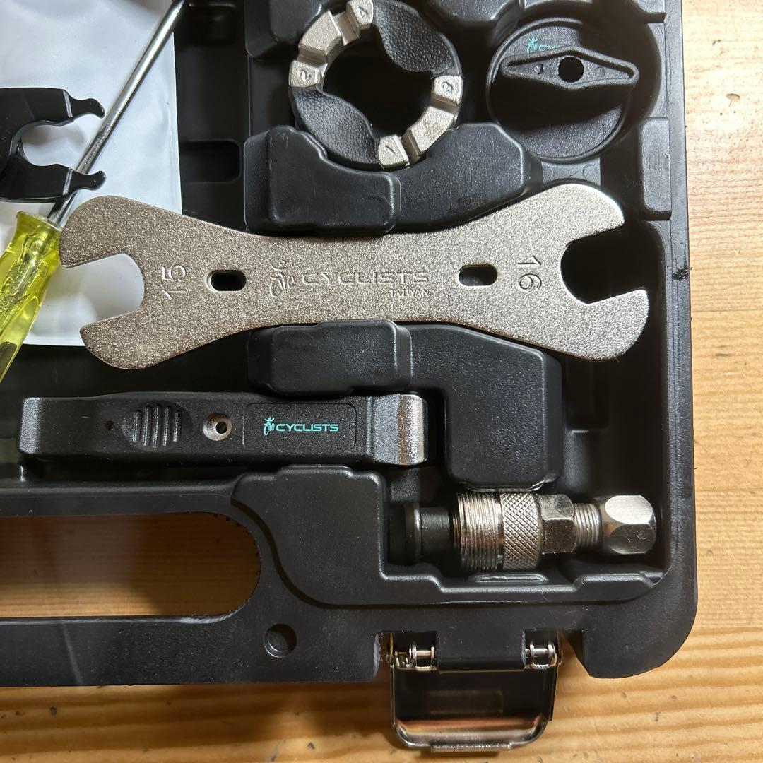 CYCLISTS 自転車用工具セット CT-K01 工具箱 メンテナンス 修理