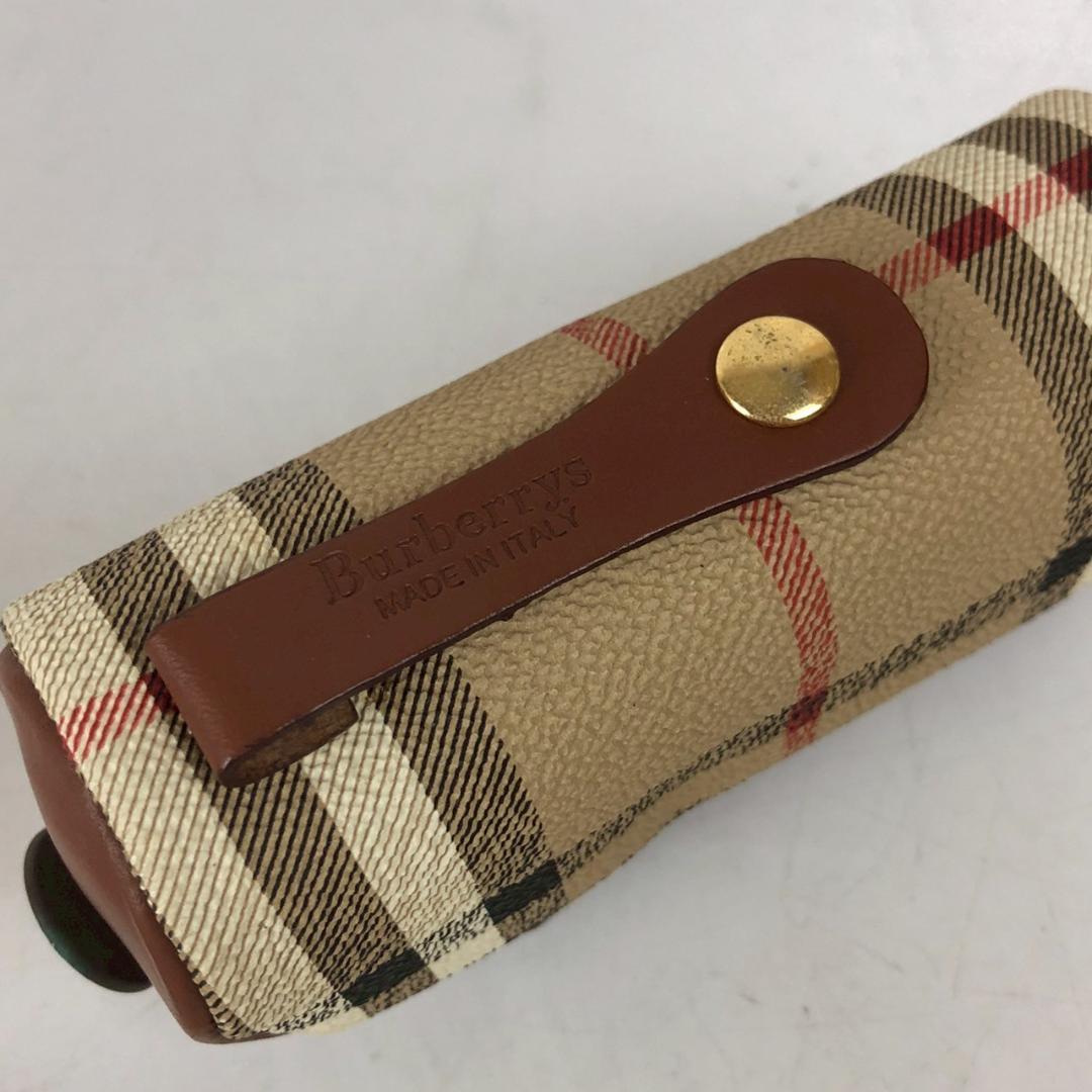 Burberry バーバリー チェック柄 ゴルフティーケース＆ウッドティー4本