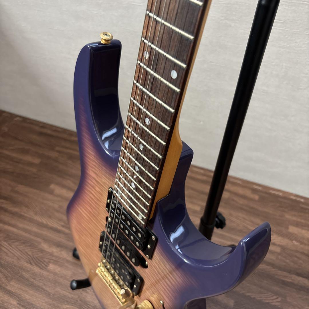【美品】photogenic ストラト エレキギター メイプル パープル