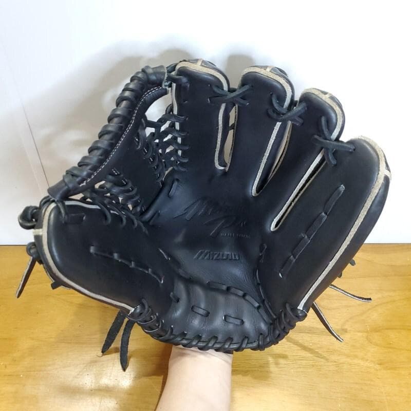 ミズノプロ イチローモデル BBS限定プラチナラベル 良品 外野用 軟式グローブ