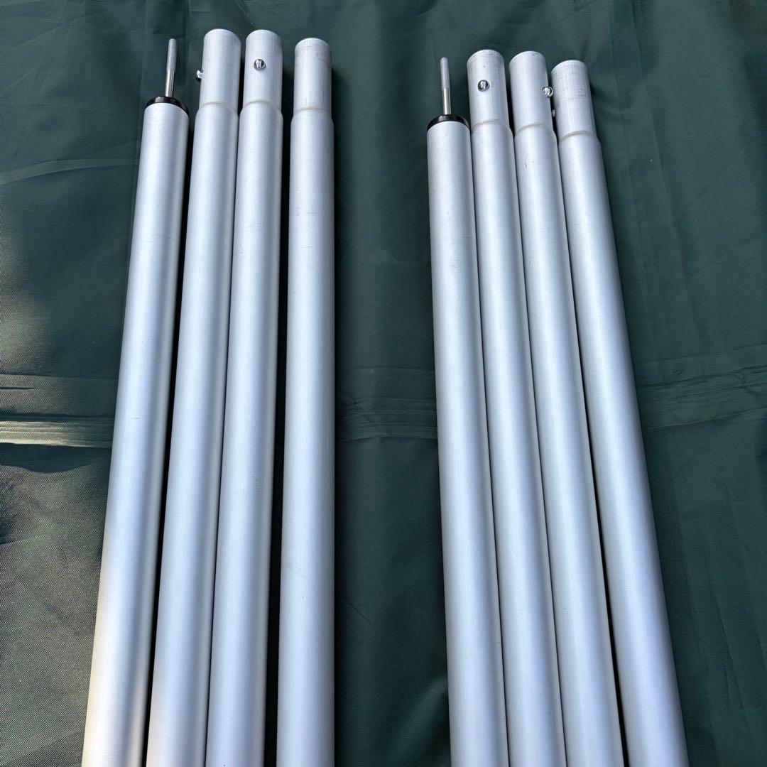スノーピーク ウイング ポール 280cm 2本
