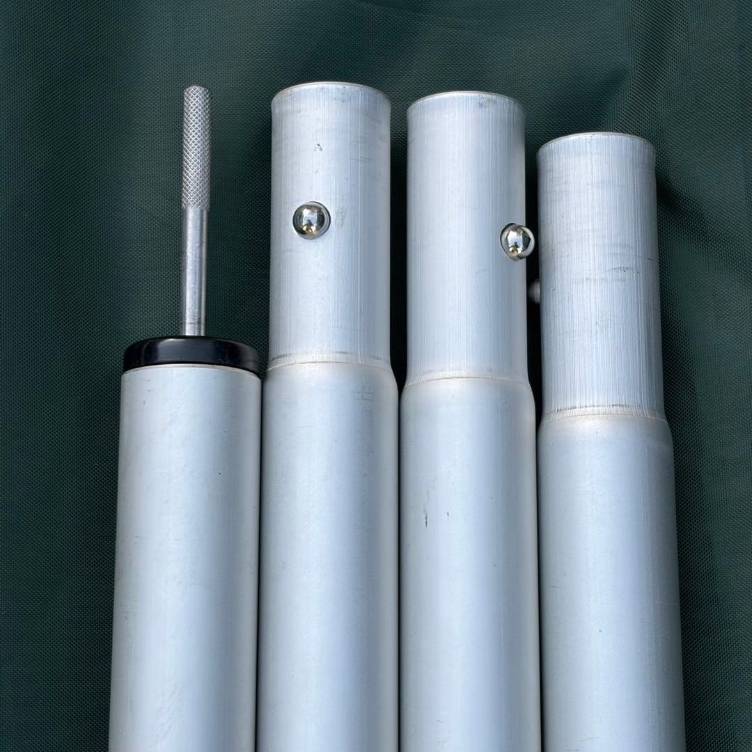 スノーピーク ウイング ポール 280cm 2本