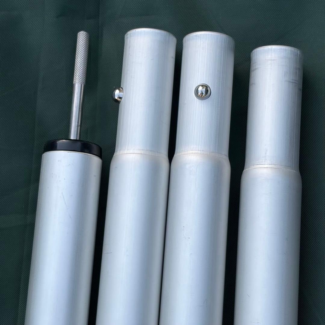 スノーピーク ウイング ポール 280cm 2本
