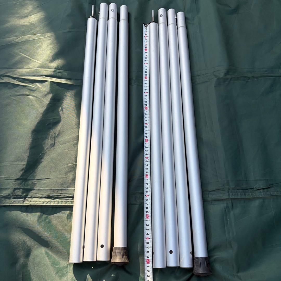 スノーピーク ウイング ポール 280cm 2本