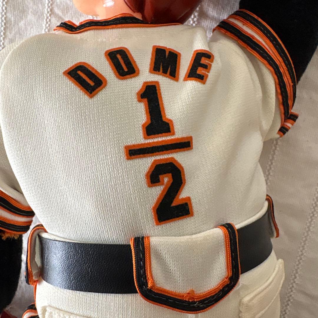 【希少】読売ジャイアンツ 当時物 フィギュアドール 背番号1/2 DOME