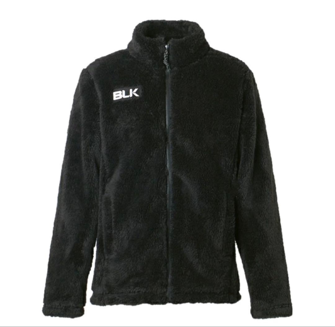 【極美品】BLK✨フリースジャケット　ラグビー sizeL