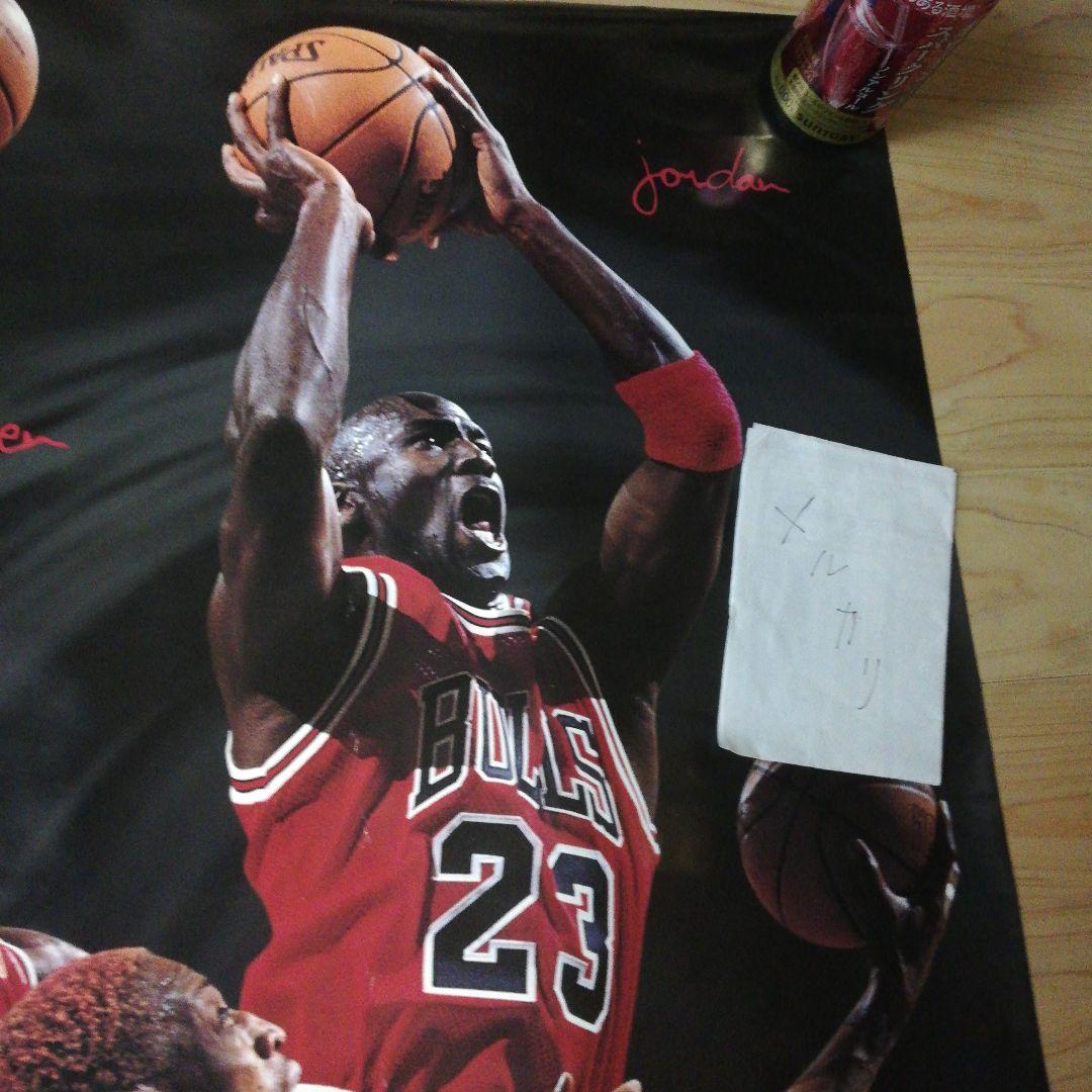 96年製 ライセンス Bulls ポスター Jordan pippen rodm
