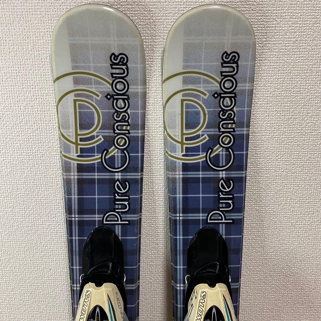 ≪SALOMON≫PURE CONSCIOUS ショートスキー 99cm