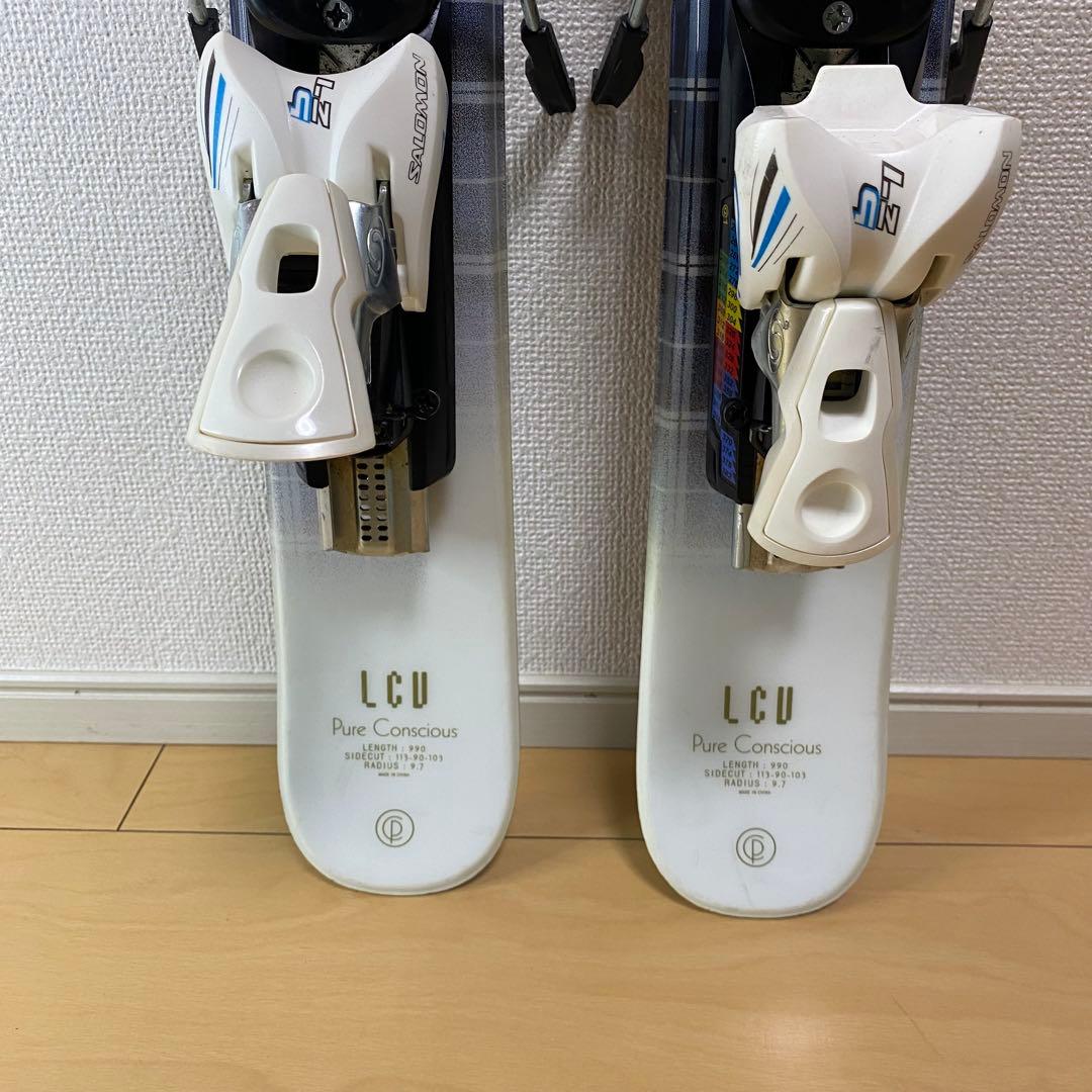 ≪SALOMON≫PURE CONSCIOUS ショートスキー 99cm