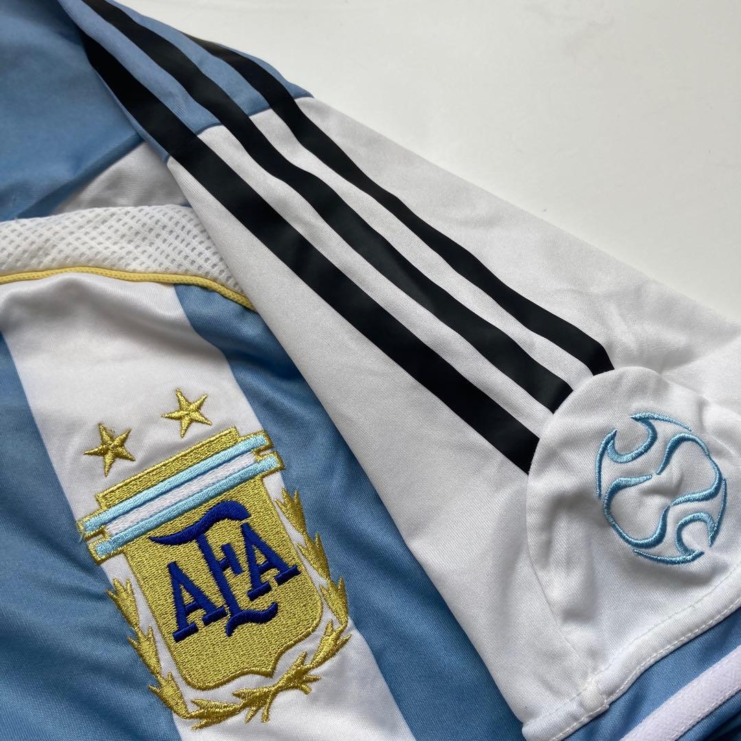 ウェア aregentina adidas 2006 messi game shirt