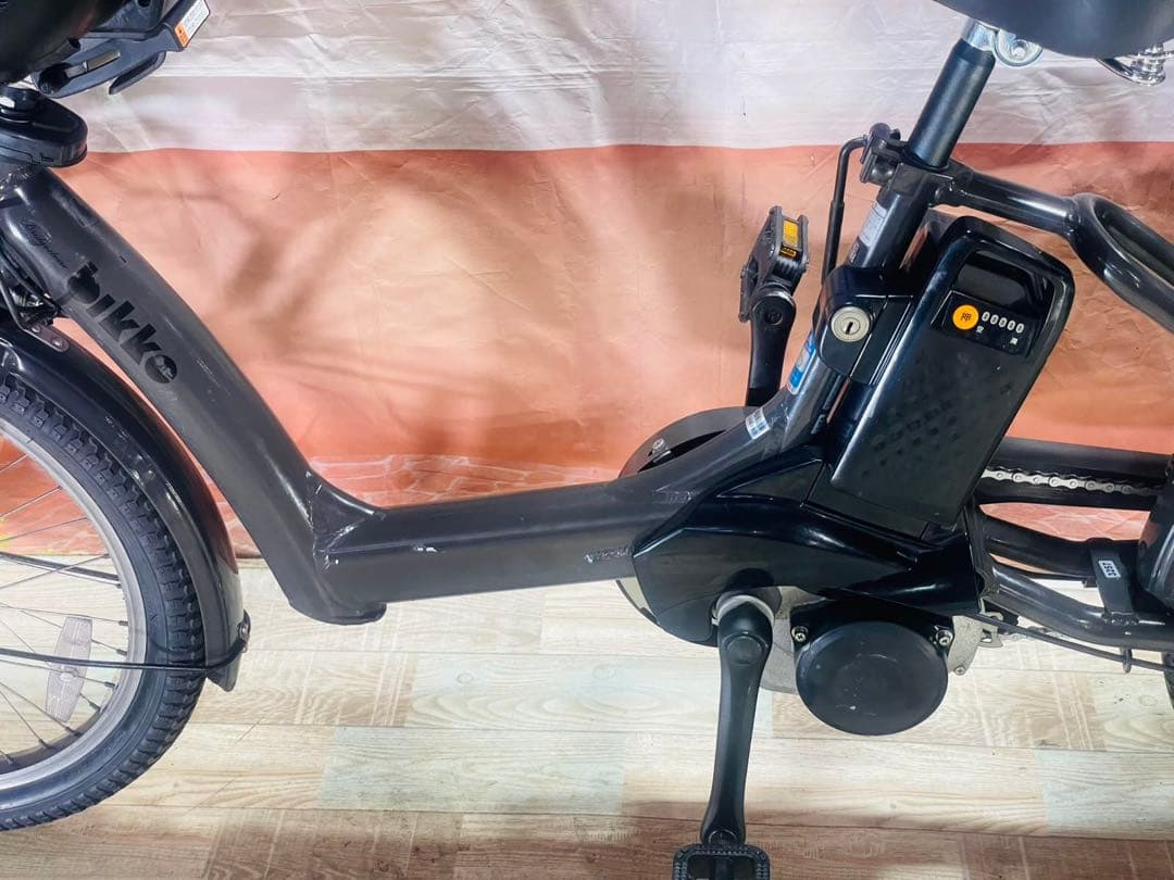 超人気！BIKKE ビッケ16AH！⭐️ブリヂストン子供乗せ電動自転車Y3257