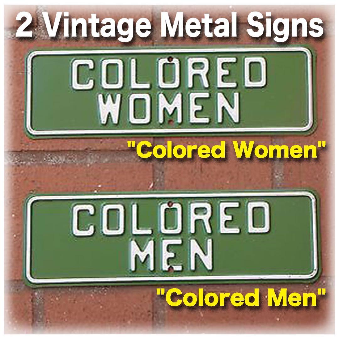 Super rare❗️2vintage l toilet signs