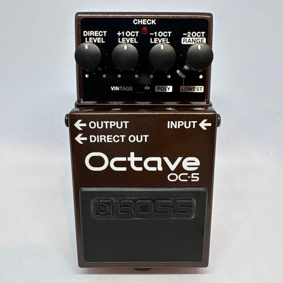 【新品未使用】BOSS OC-5 オクターブエフェクター