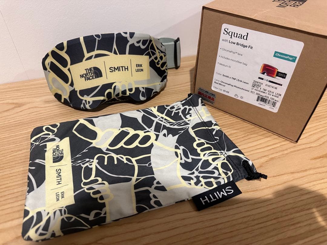 THE NORTH FACE × SMITH ゴーグル
