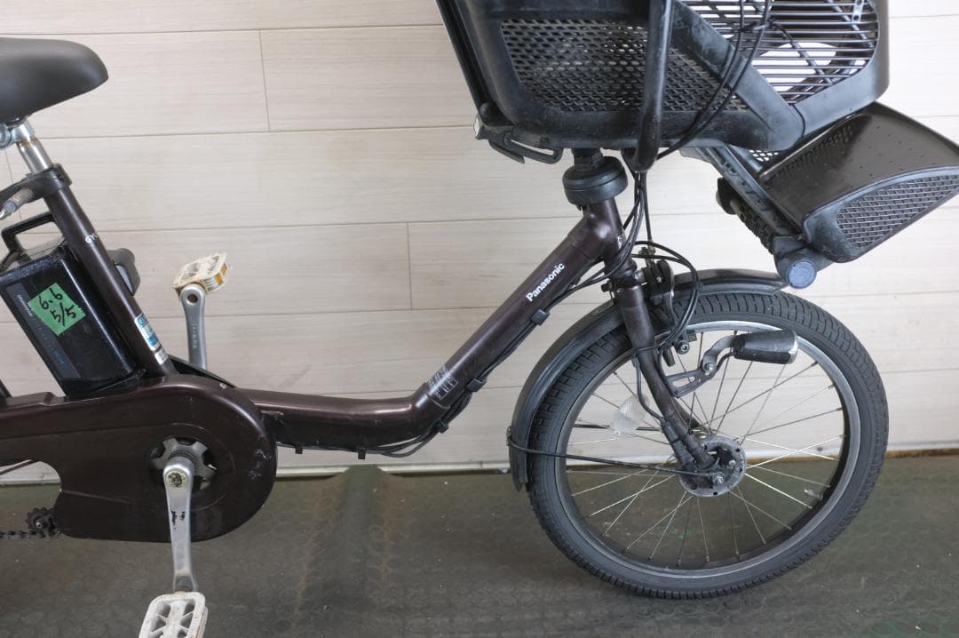 電動自転車 パナソニック　ギュット 20インチ 3段変速 6.6Ah