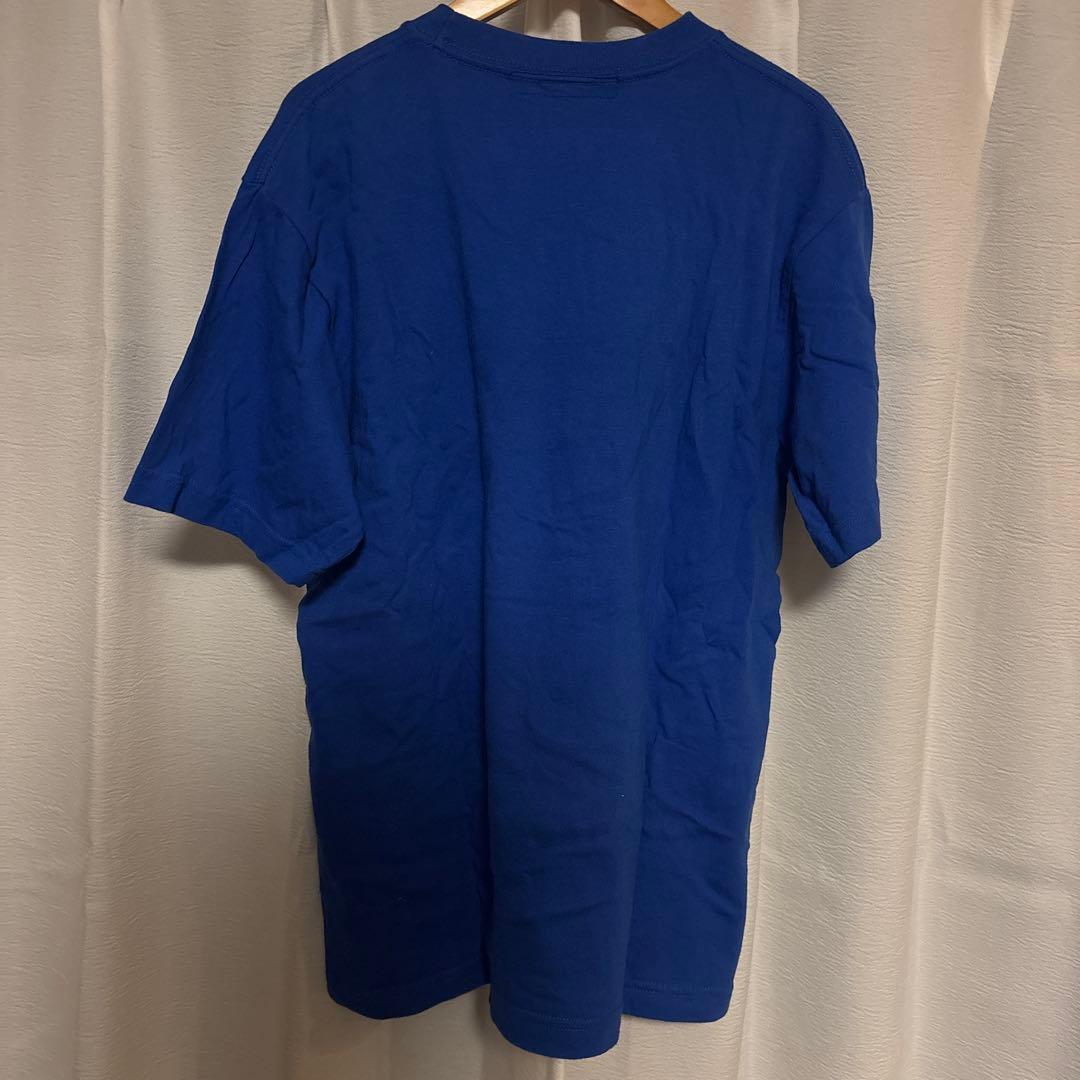 PASS THE MIC Tシャツ Mサイズ ブルー Diggy-MO'