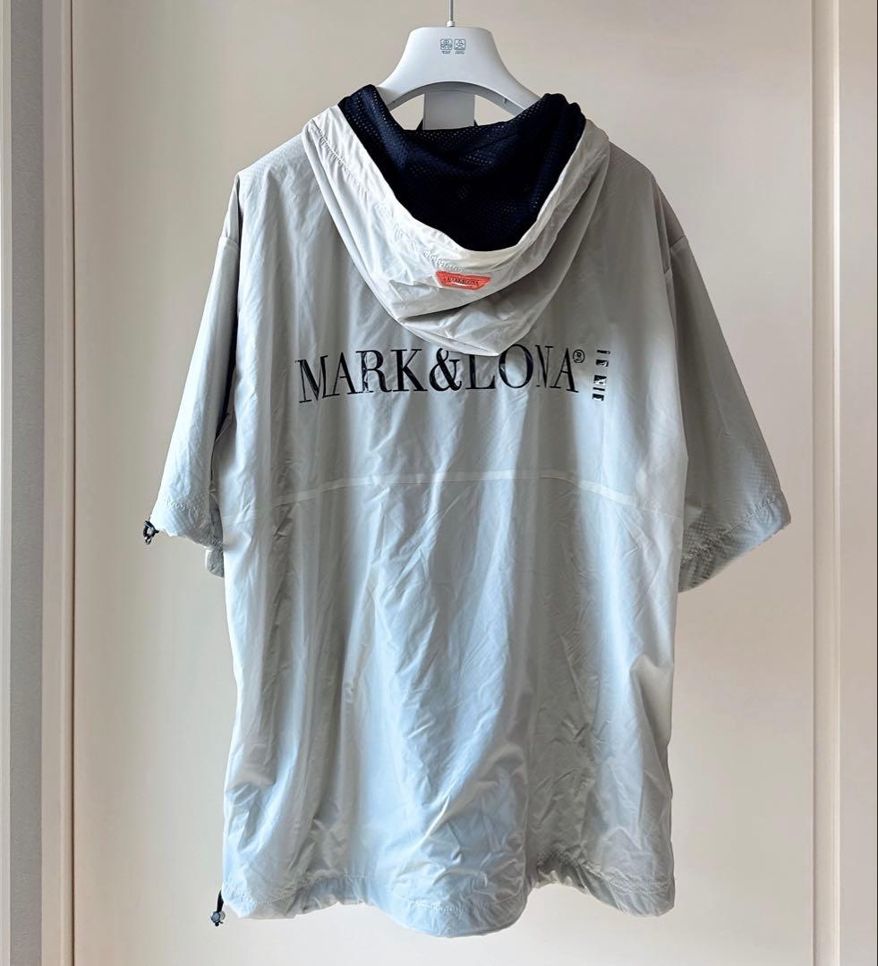 美品 ★ MARK&LONA プルオーバー グレー アウター マーク&ロナ