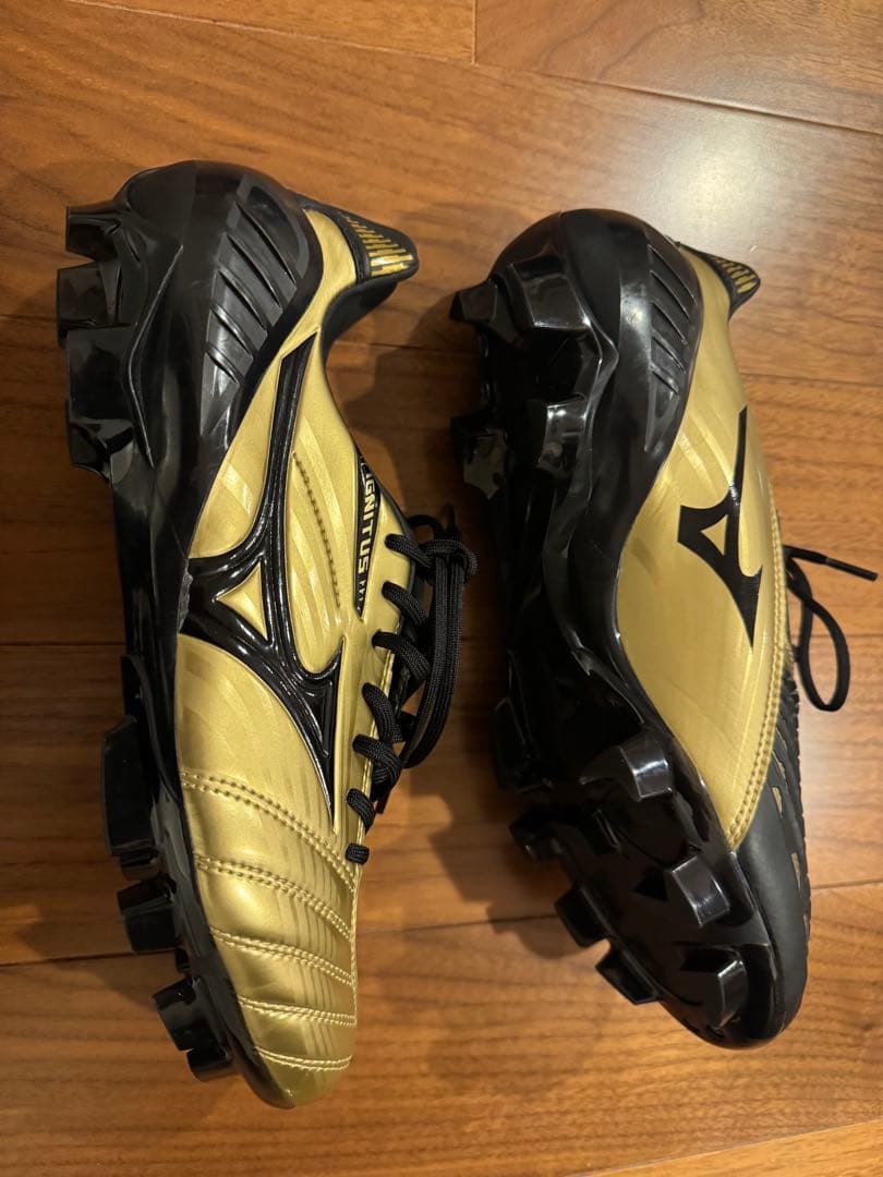 Mizuno Rebula ゴールド ブラック スパイク