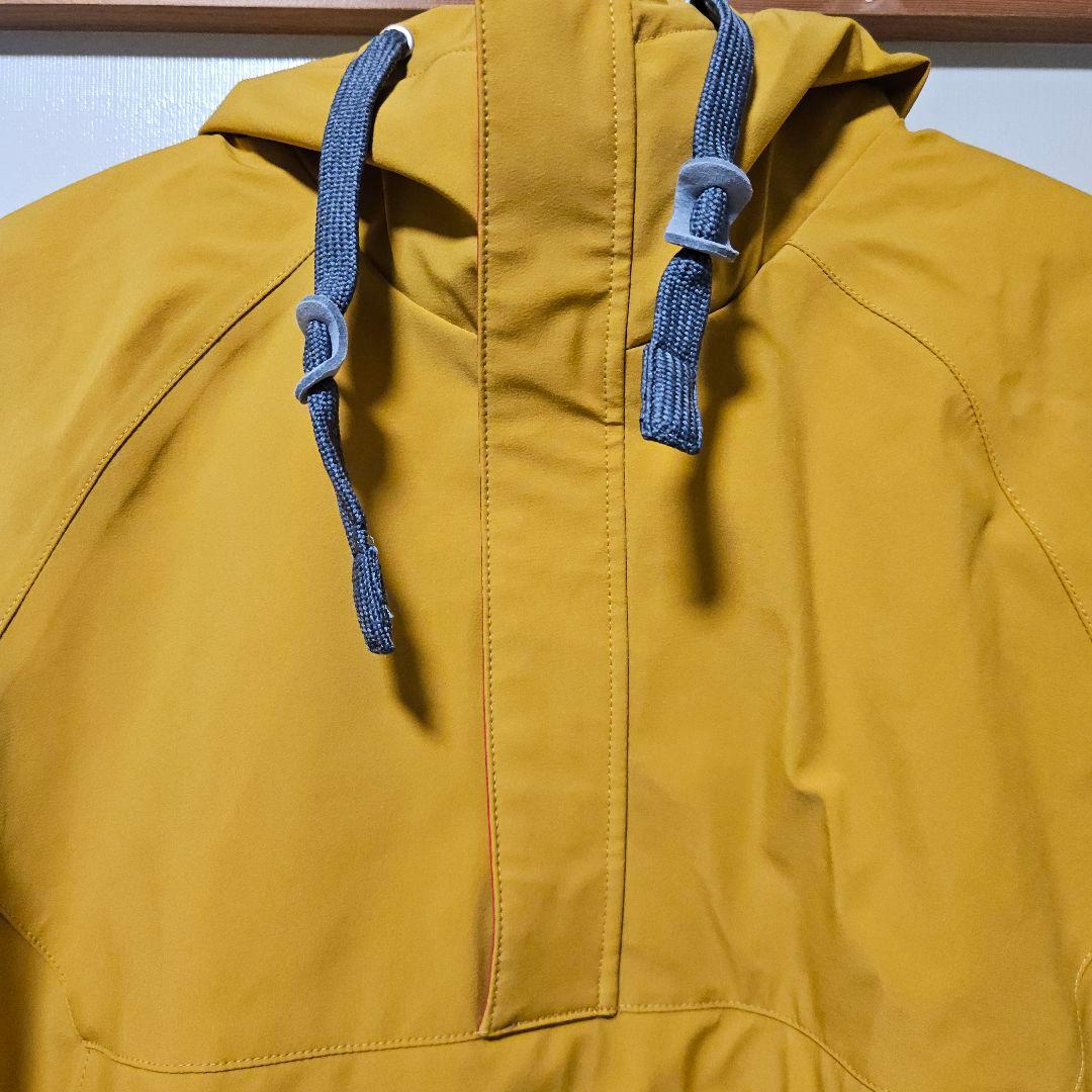 【美品】バッグ付き ウェア上下セット Mサイズ イエロー×ブラック バッグ付き