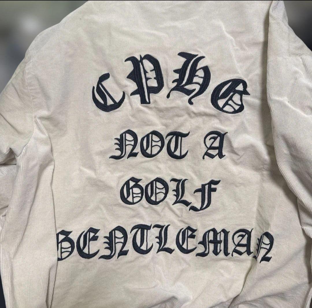 キャプテンズヘルムゴルフOLDENGLISH LOGOSTADIUMJACKET