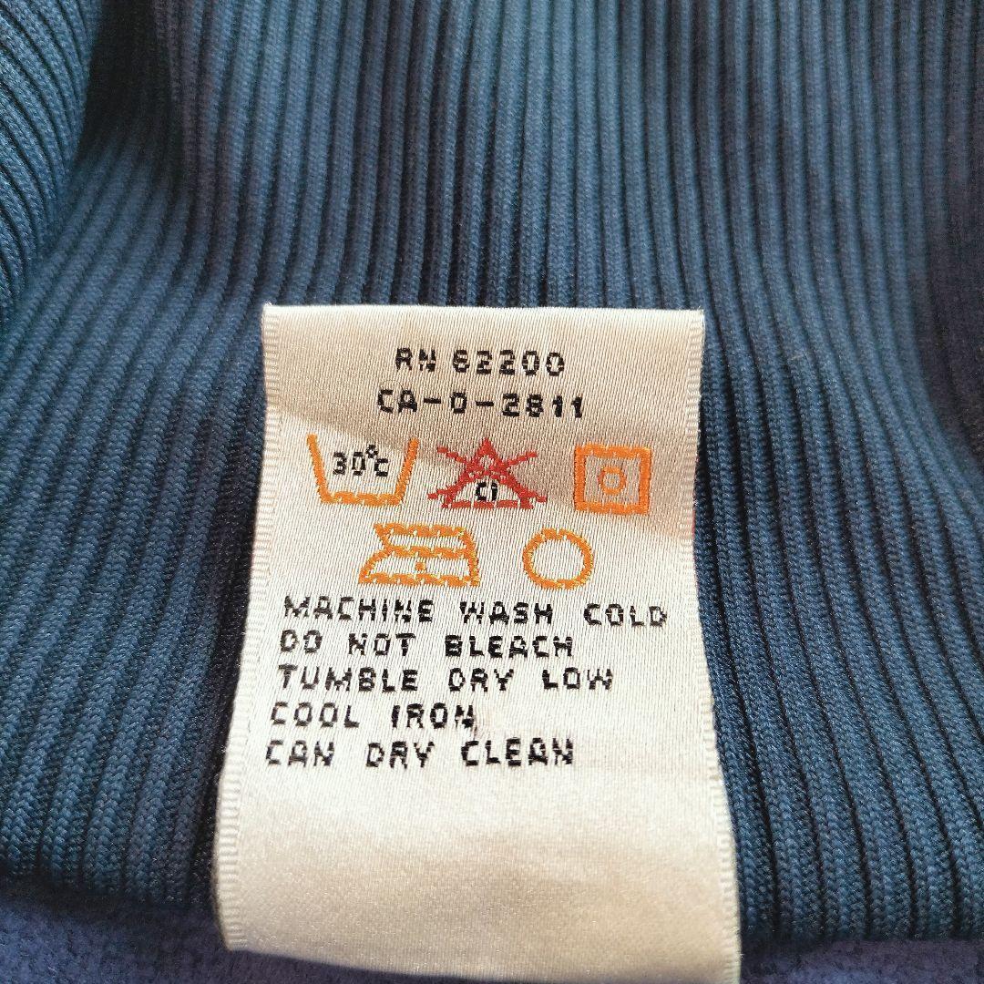 【プーマ】美品 80’トラックジャケット ネイビー 内側フリース Mサイズ