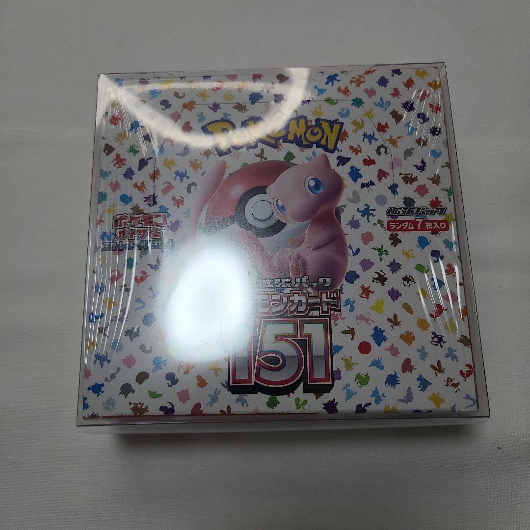新品未開封シュリンク有　ポケモンカード151 BOX