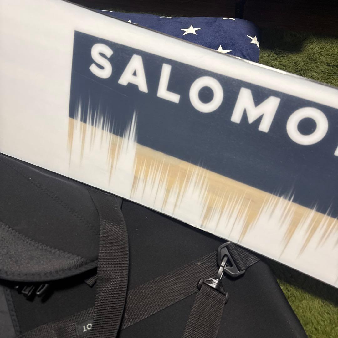 Salomon スノーボード ホワイト ブラック