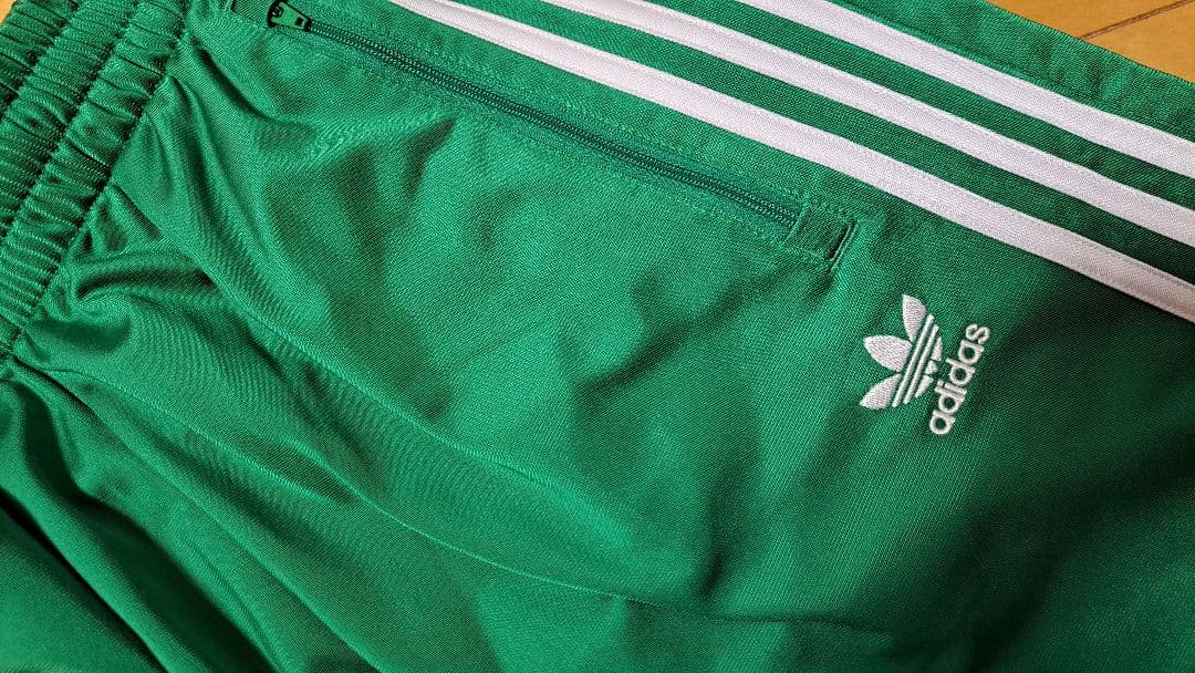 【美品】adidas アディダス ファイヤーバード トラックパンツ グリーン