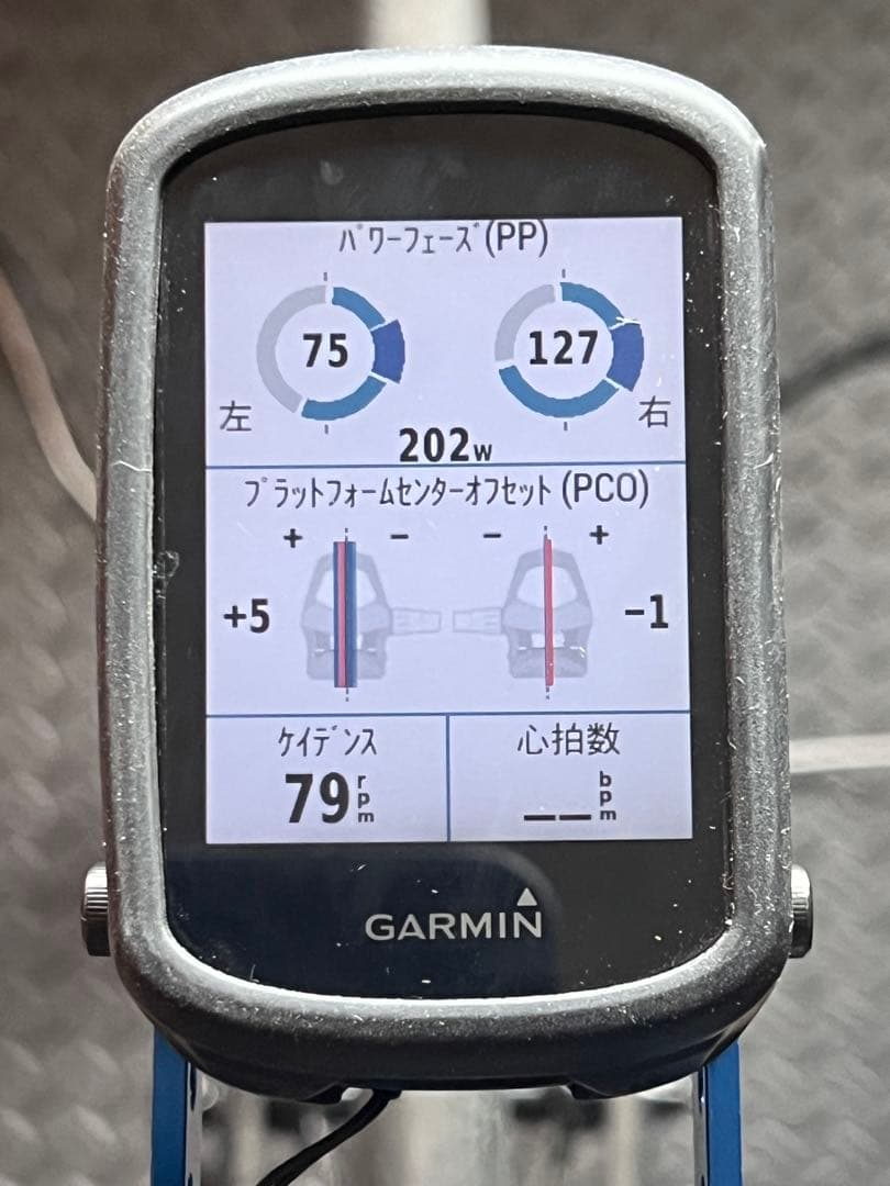 Garmin Vector J パワーメーター 両脚計測 シマノペダルに変換済