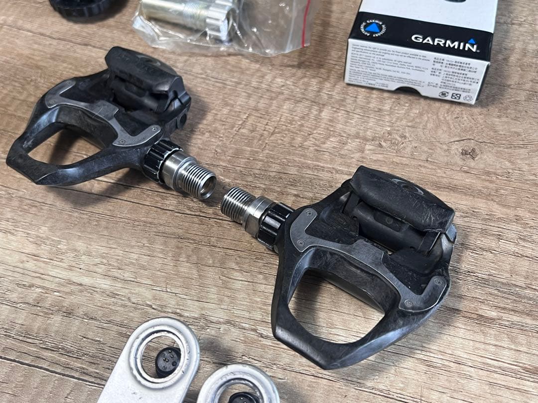 Garmin Vector J パワーメーター 両脚計測 シマノペダルに変換済