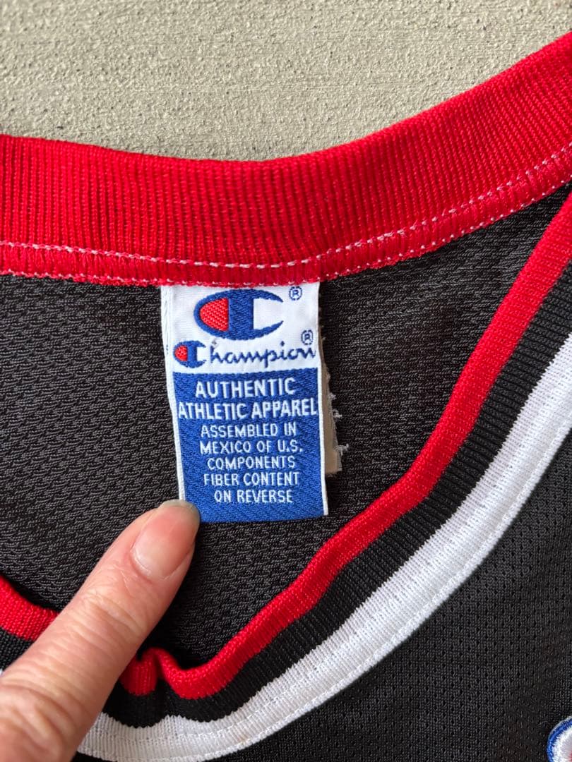 ピッペンユニフォーム　90年代　チャンピオン　シカゴブルズ　古着