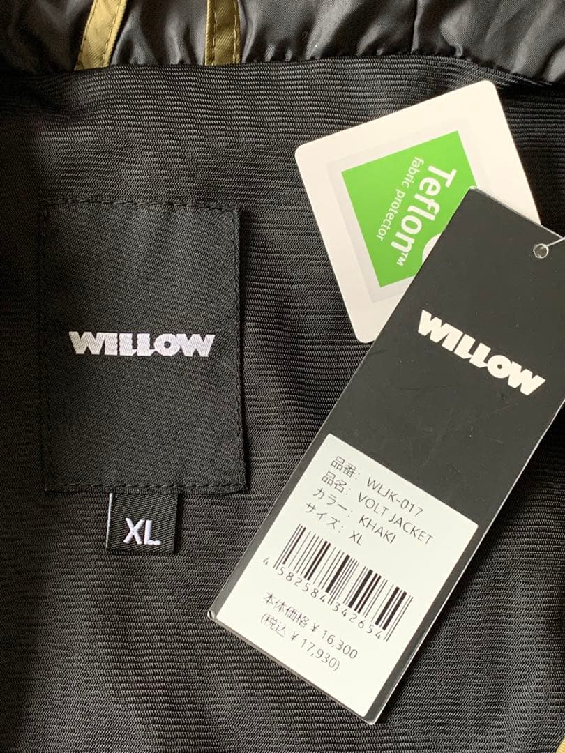 willow（ウィロー）ジャケット&パンツセット　XLサイズ　新品未使用