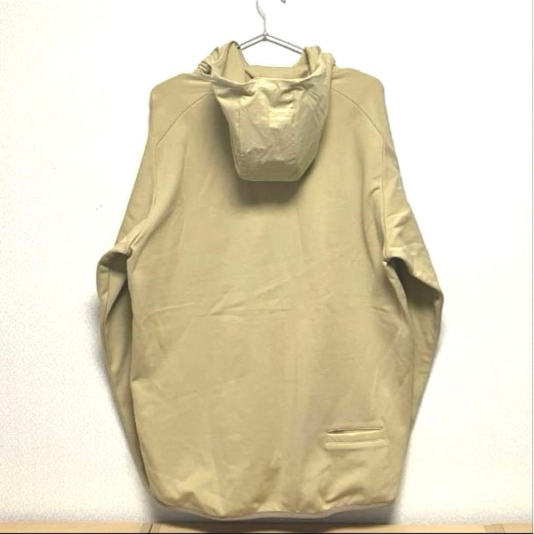 XL 新品　ニューバランスゴルフウェア　メンズ パーカー 裏起毛 ベージュ