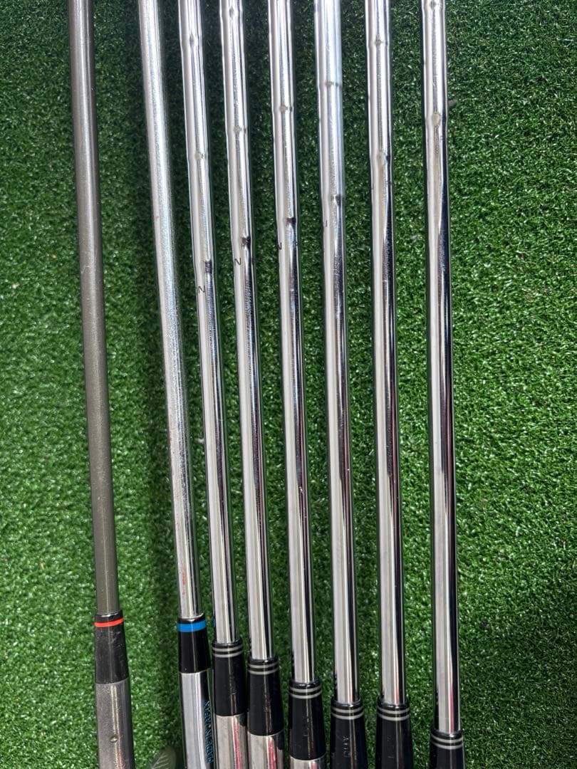 初心者おすすめ ゴルフクラブセット TaylorMade他 便利キャディバッグ付