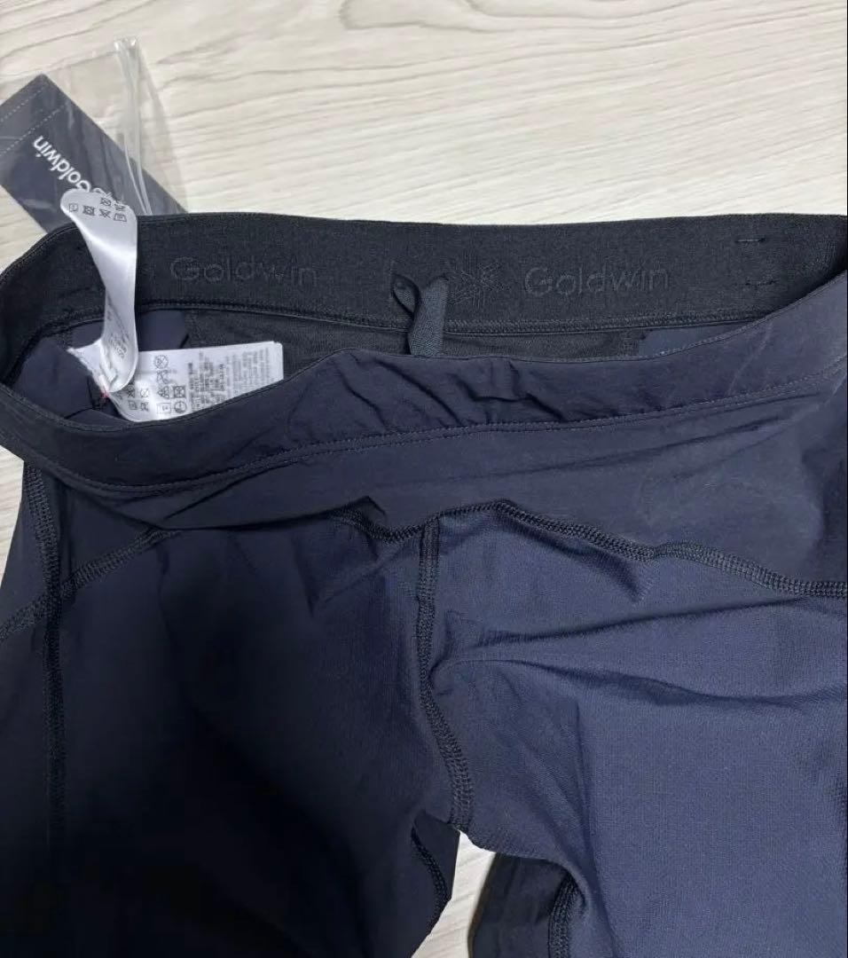 【未使用品】 メンズ XL ゴールドウィン ブラック タイツ スポーツタイツ