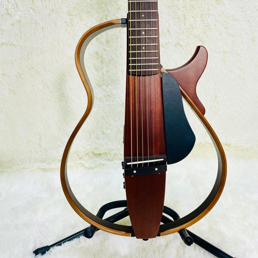 【超美品／フレットほぼ減りなし】YAMAHA SLG200S TBS 動作良好