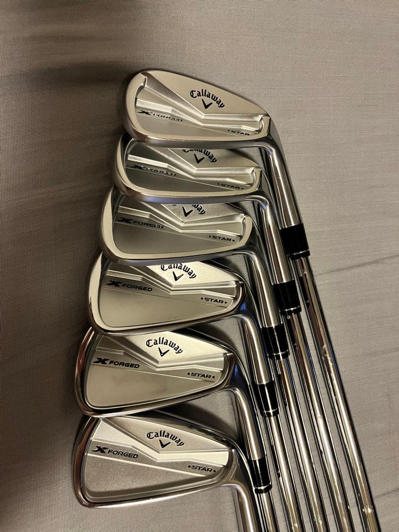 Callaway X FORGED STAR 2024 PW〜5