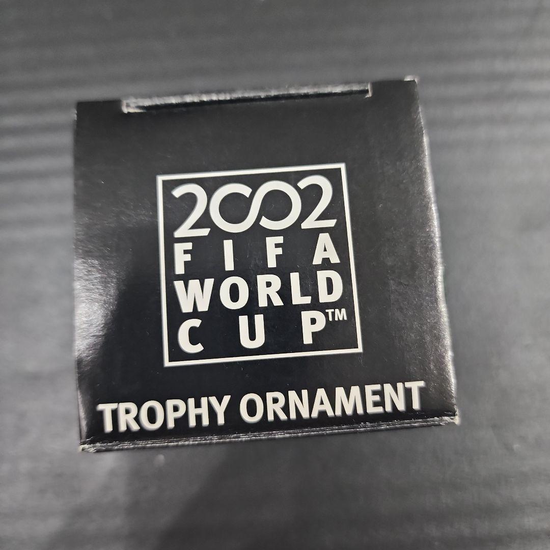 新品未使用　FIFA日韓ワールドカップ 記念 優勝オーナメントトロフィー 8cm