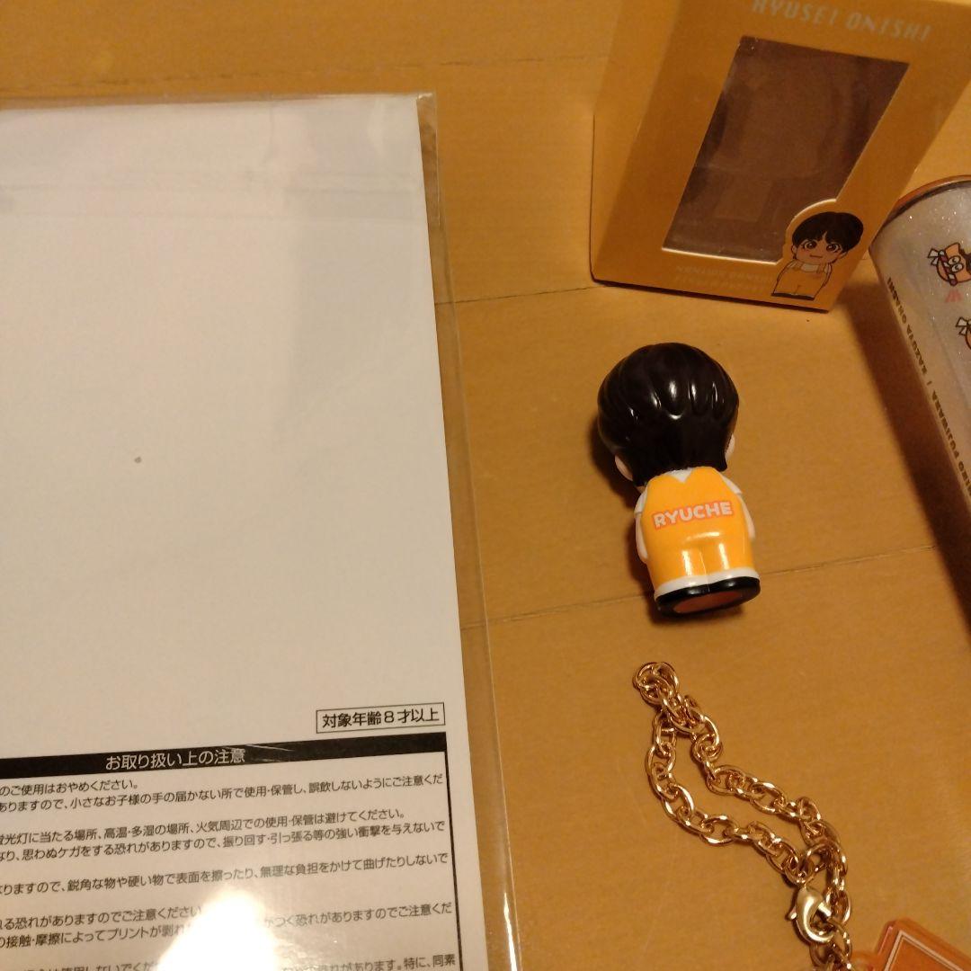 なにわ男子　大西流星 フォトカードホルダー 指人形 キンブレ　アクキー