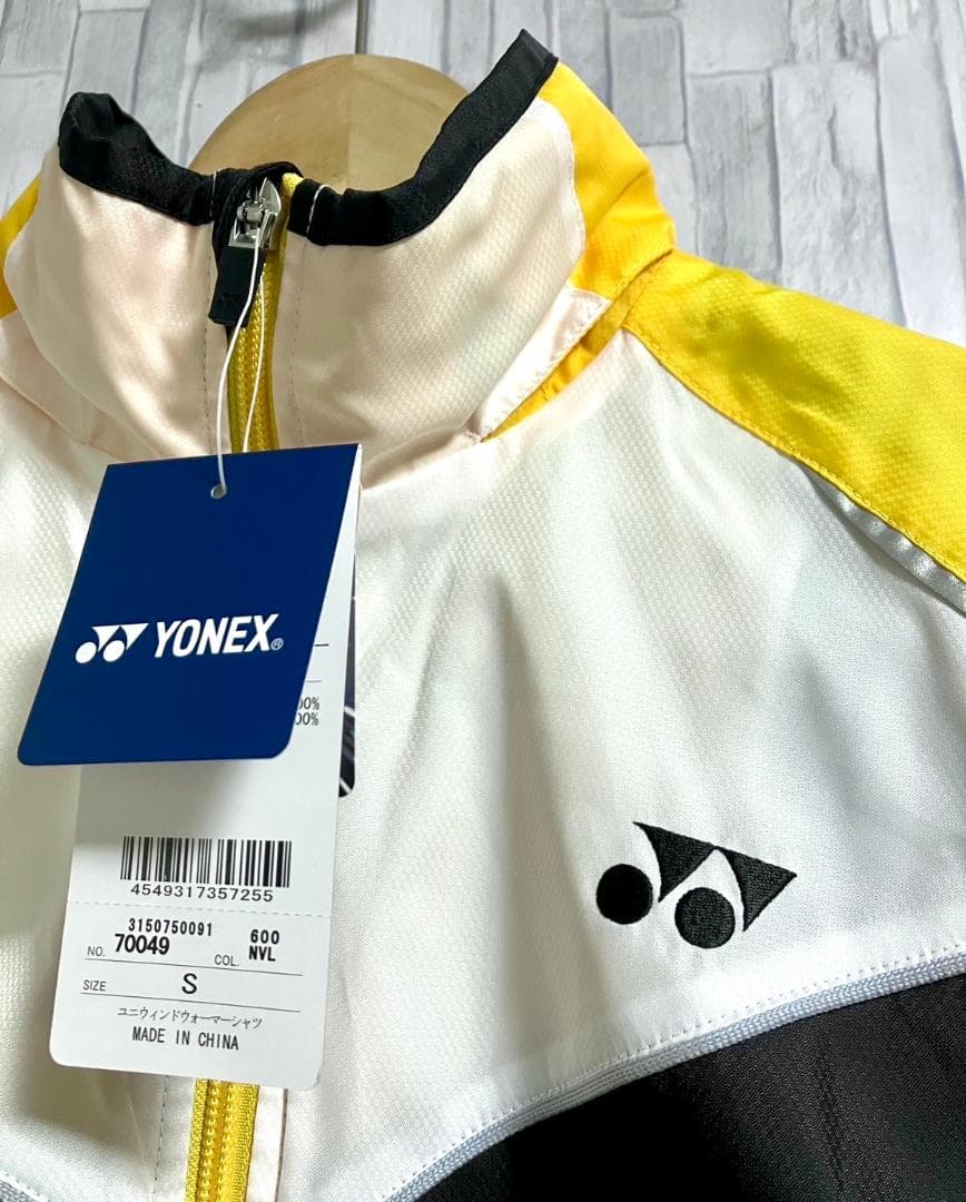 【早い者勝ち✨】新品 ヨネックス メンズ ユニウィンドウォーマーシャツ S