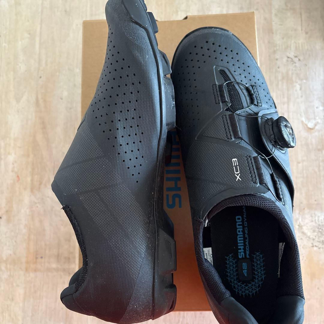 SHIMANO XC3 ブラック シューズ(美品）
