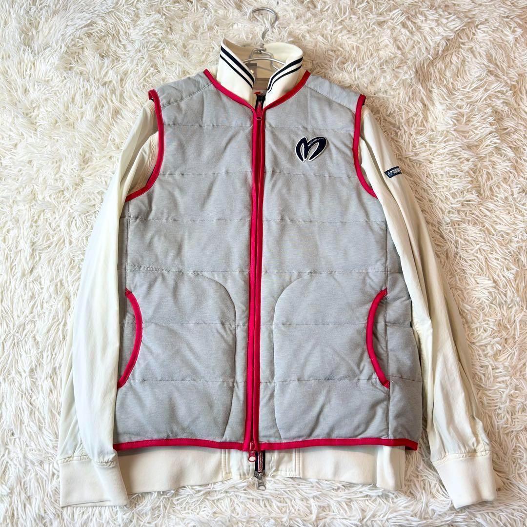 パーリーゲイツ 薄手ジャケット 中綿ベスト セット 大きいサイズ XL