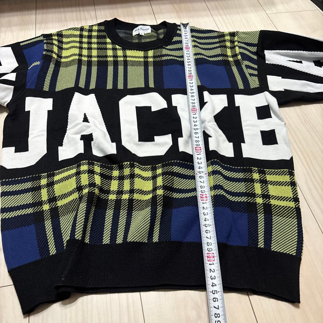 Jack Bunny!! チェック柄セーター サイズ4