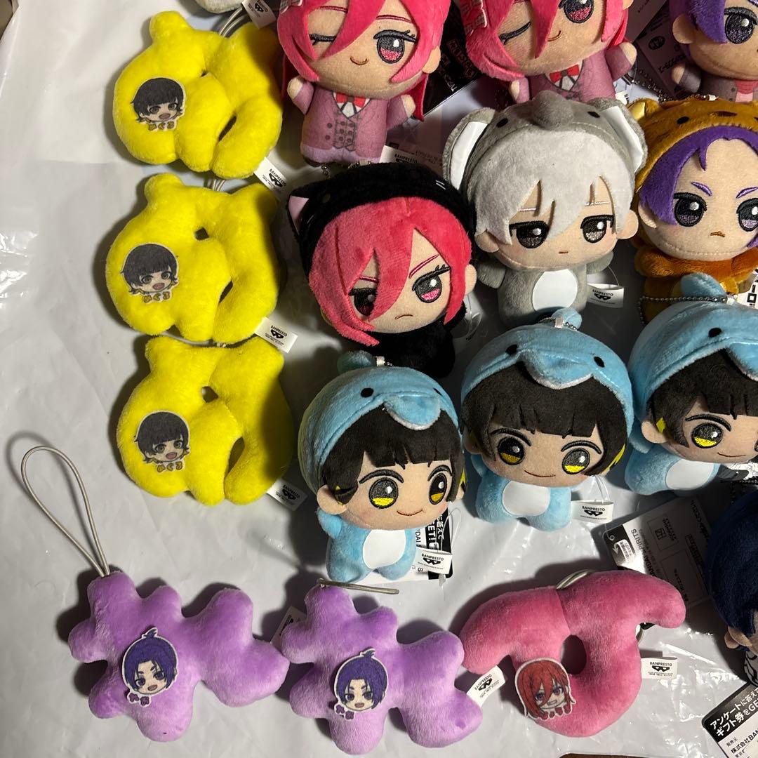 ブルーロック　ちびぐるみ　ぬいぐるみ　マスコット　50個　まとめ売り