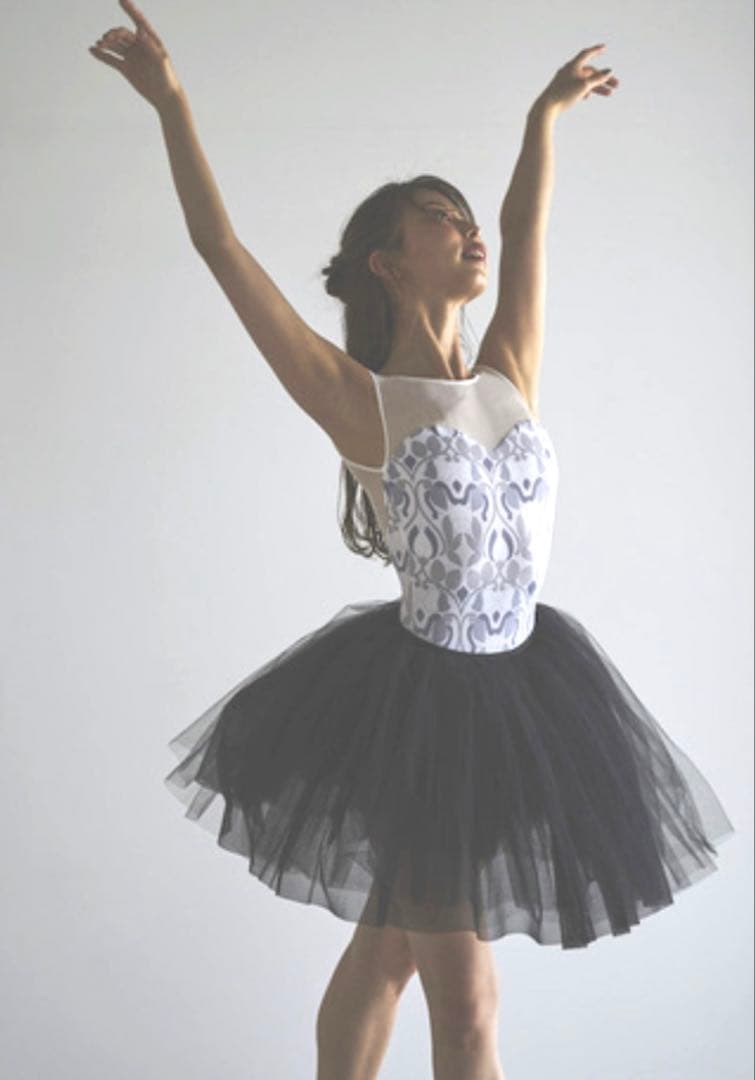 スティナ Stina レオタード I drop Lilycode white M